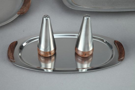 Stainless Steel Tableware - Lundtofte Et Dana Dfa, Denmark
