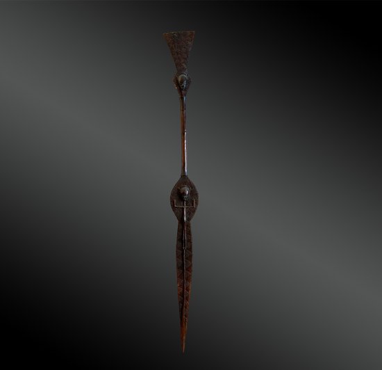 SCEPTER of AUTHORITY called Kibango - Luba culture, Democratic Republic of Congo - First half of the 20th century