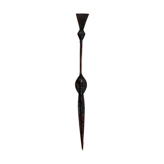 SCEPTER of AUTHORITY called Kibango - Luba culture, Democratic Republic of Congo - First half of the 20th century