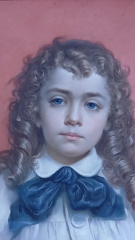 Pastel / Bernard Pegot XIXth