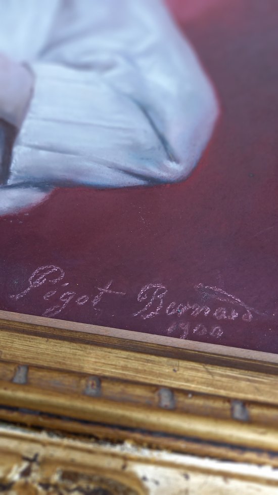 Pastel / Bernard Pegot XIXth