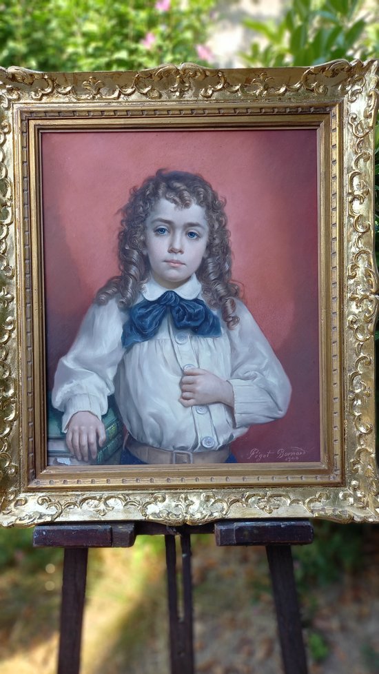Pastel / Bernard Pegot XIXth