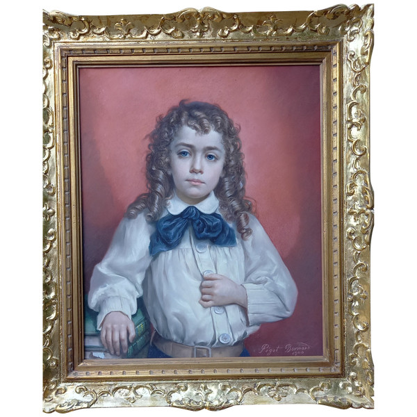 Pastel / Bernard Pegot XIXth