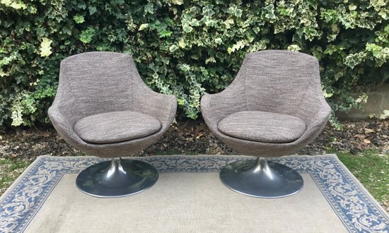 Pair of 60s armchairs