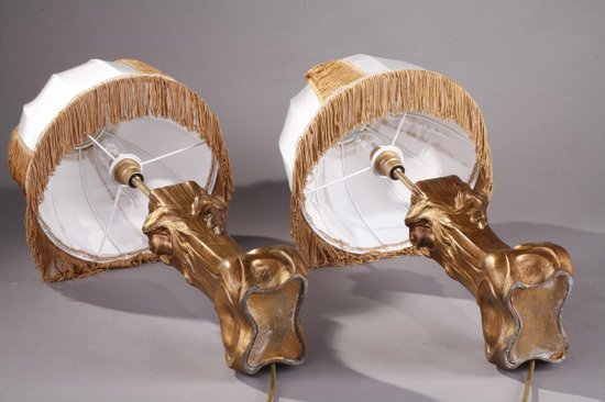Two Art Nouveau Vases