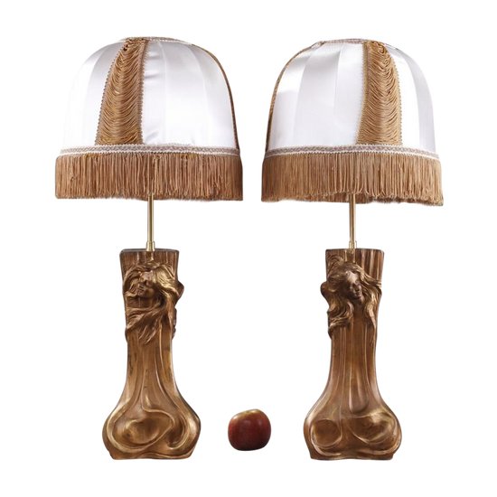 Two Art Nouveau Vases