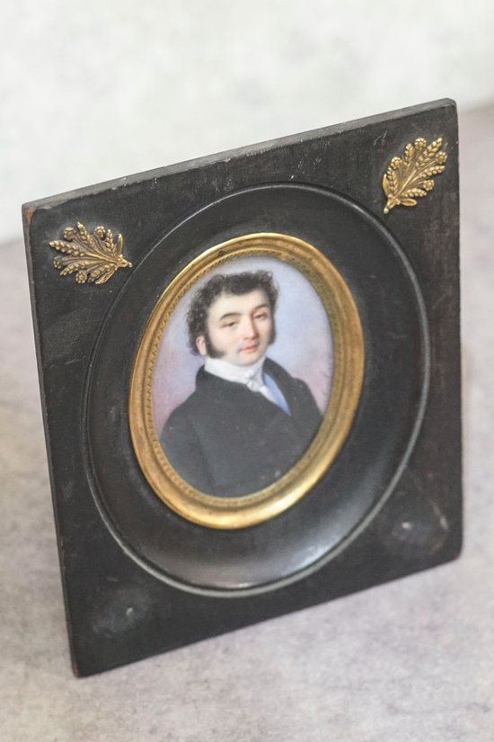 Miniature on ivory by FEULARD, 1826
