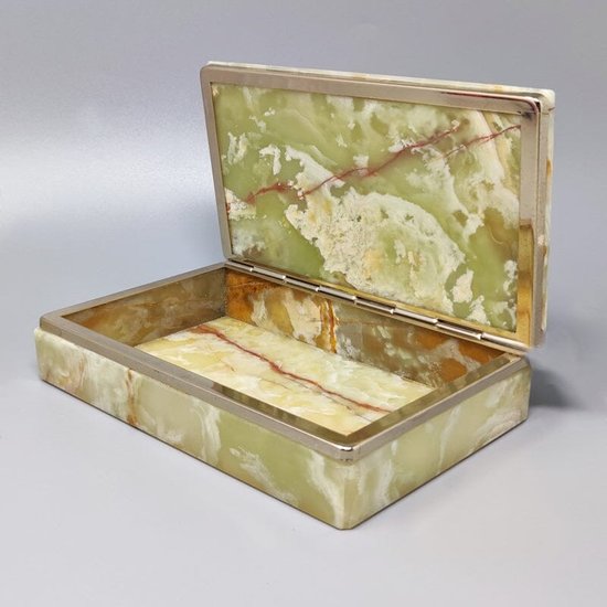1960 Erstaunliche Onyx-Box. Hergestellt in Italien