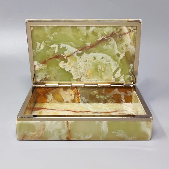 1960 Erstaunliche Onyx-Box. Hergestellt in Italien