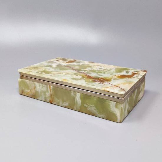 1960 Erstaunliche Onyx-Box. Hergestellt in Italien
