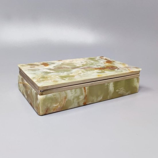 1960 Erstaunliche Onyx-Box. Hergestellt in Italien