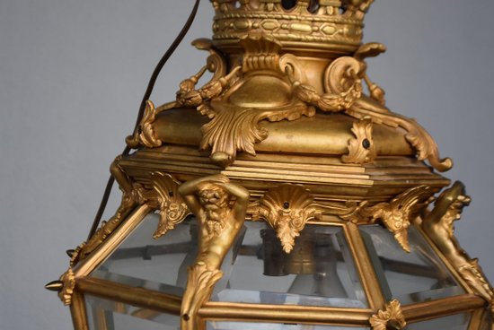             Lanterna in bronzo dorato dalla Reggia di Versailles