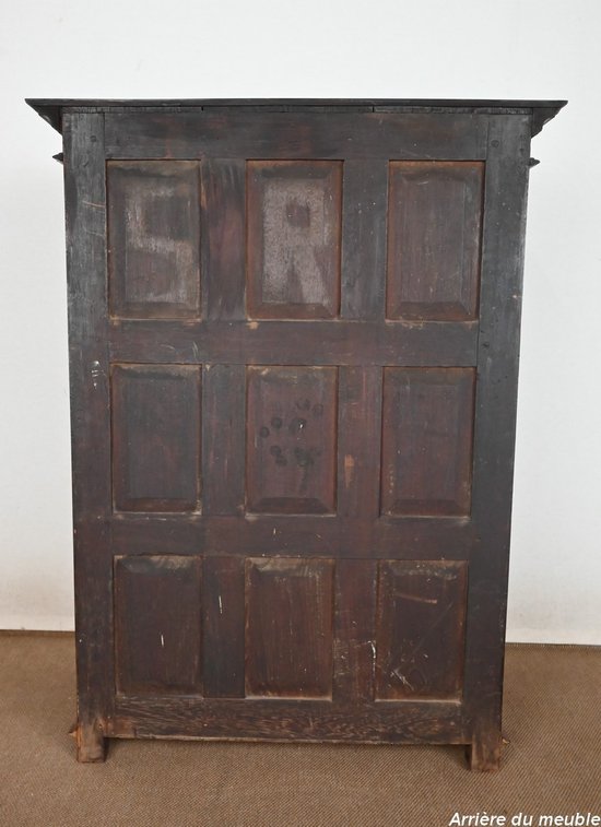 Petite Armoire à Épices en Teck de Pondichéry – Fin XIXe