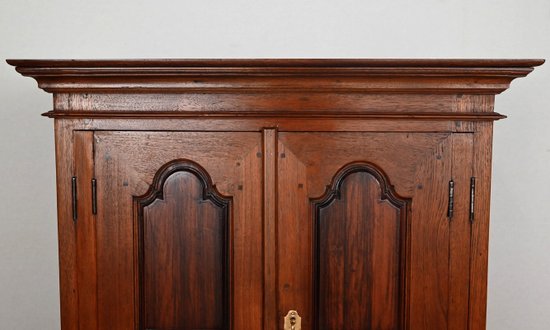 Petite Armoire à Épices en Teck de Pondichéry – Fin XIXe