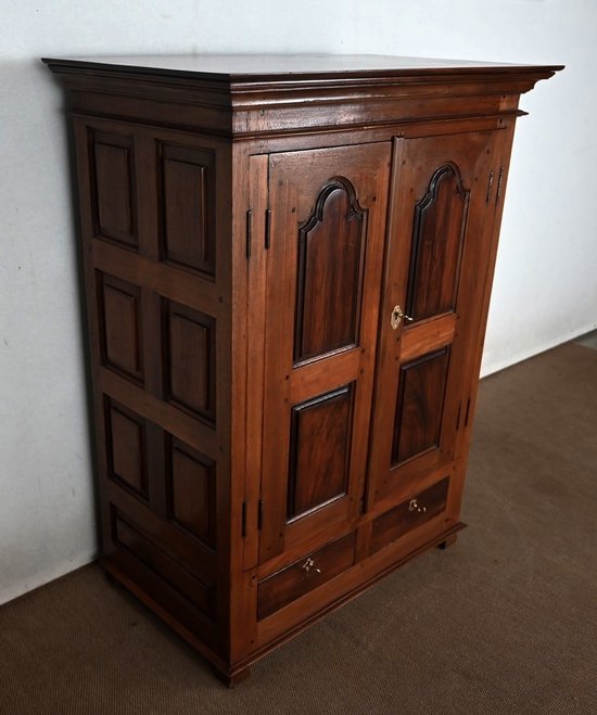 Petite Armoire à Épices en Teck de Pondichéry – Fin XIXe