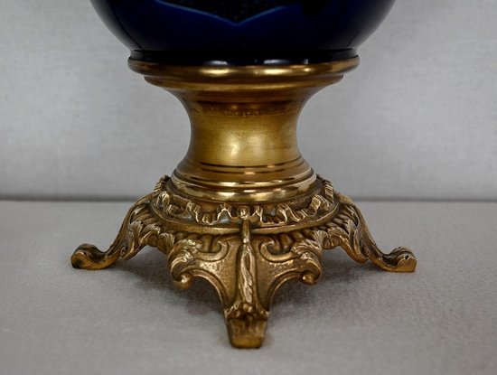 Coppia di lampade a olio in terracotta - Inizio XX secolo