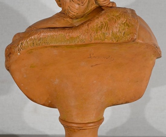 Busto in terracotta di Maria Antonietta, dopo F. Lecomte - 1920