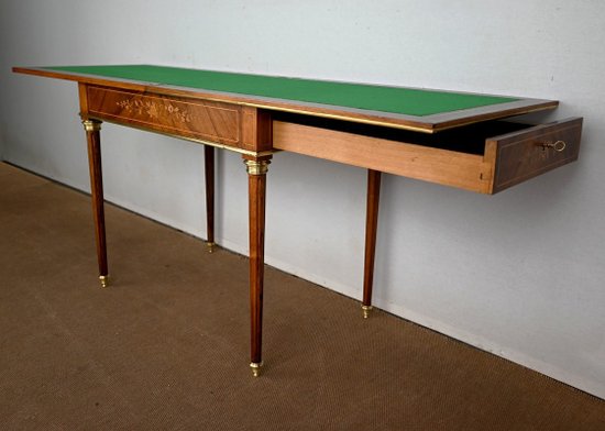 Table de Jeux en Palissandre, style Louis XVI – Fin XIXe
