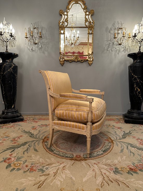 Marquise En Bois Laque Epoque Directoire Vers 1790