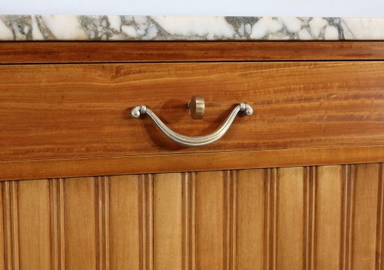 Buffet en Acajou blond de Ceylan, Art Déco – Début XXe