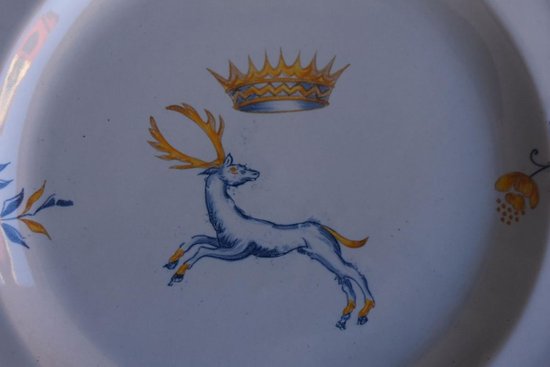 Pair Of Ceramic Dishes By Emile Gallé