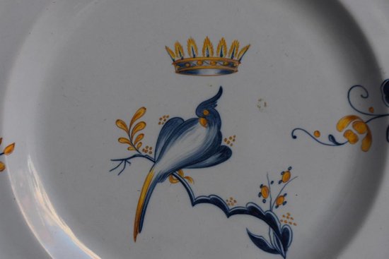 Pair Of Ceramic Dishes By Emile Gallé