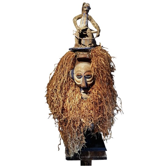 Yaka Initiatory Mask, Democratic Republic Of Congo