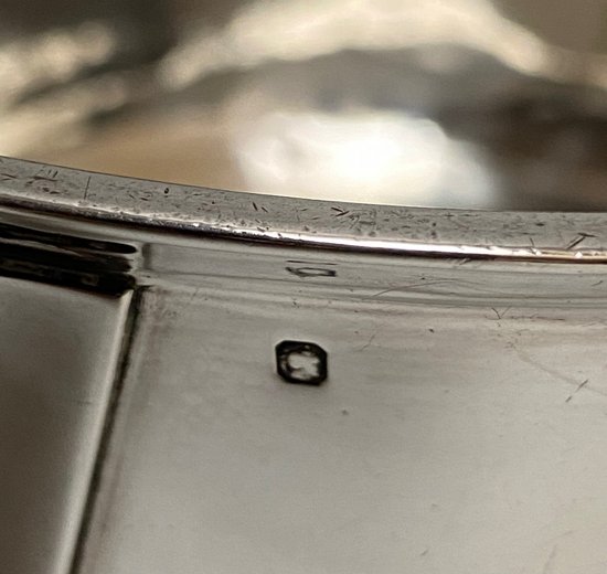SOLID SILVER PAN