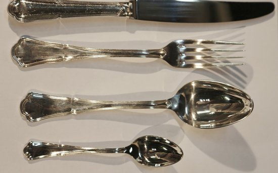Ercuis set per la casa in argento 49 pezzi