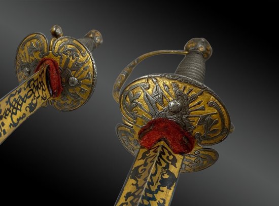 COURT SWORD of the ARENBERG FAMILY - Germany, Former Monarchy - XVIIIth century