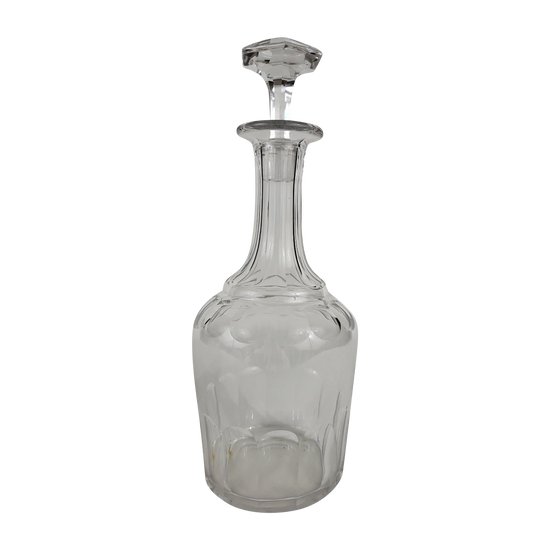 Carafe et bouteille en cristal de Baccarat