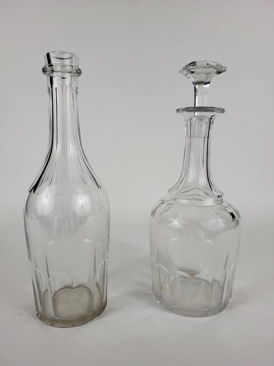 Carafe et bouteille en cristal de Baccarat