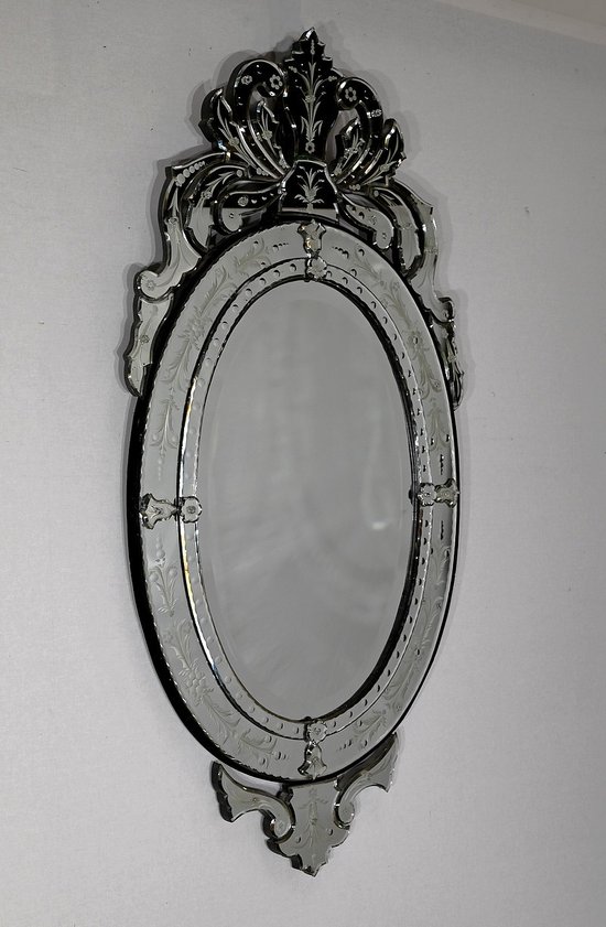 Miroir Ovale Vénitien – 1940
