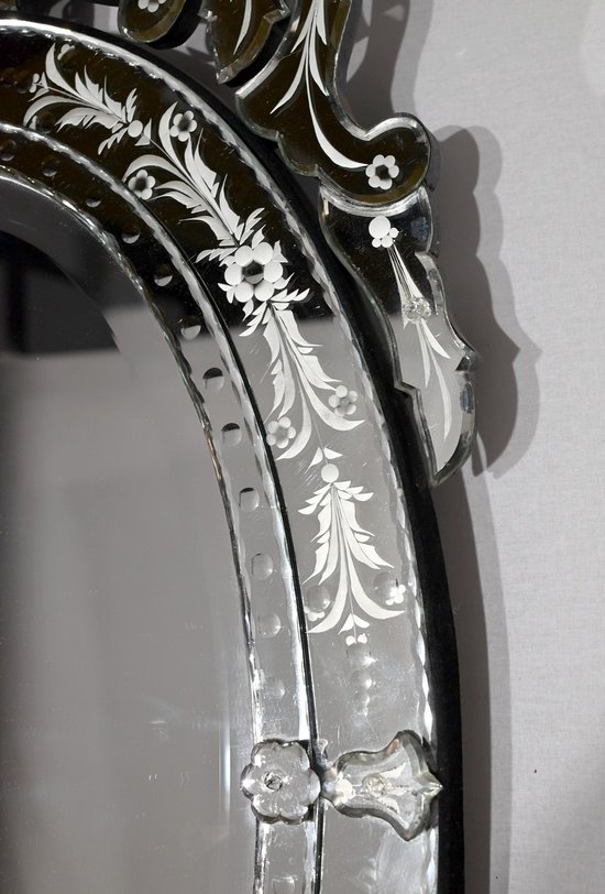Miroir Ovale Vénitien – 1940