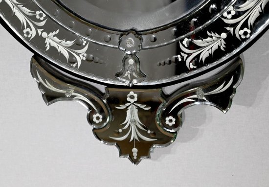 Miroir Ovale Vénitien – 1940