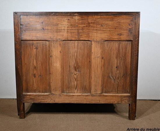 Commode Scriban en Noyer, époque Louis XV – XVIIIe