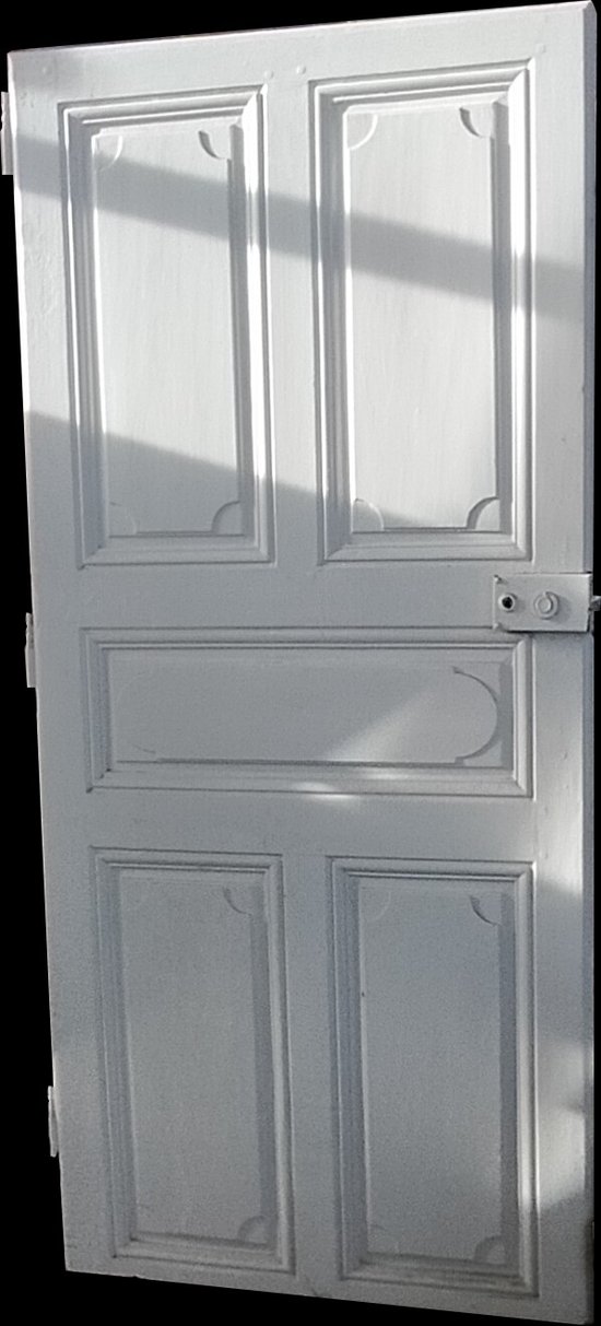 rois Portes Ancienne à écoinçons époque XVIIIème En Chêne Boiserie Porte