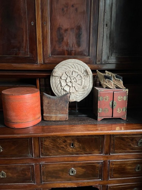 Birma Red Lacquer Box
