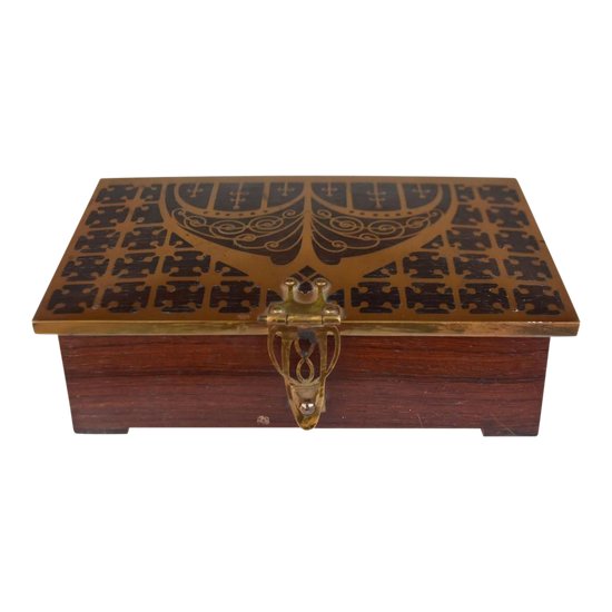             Art Nouveau Rosewood Box 1900 Erhard & Sohne