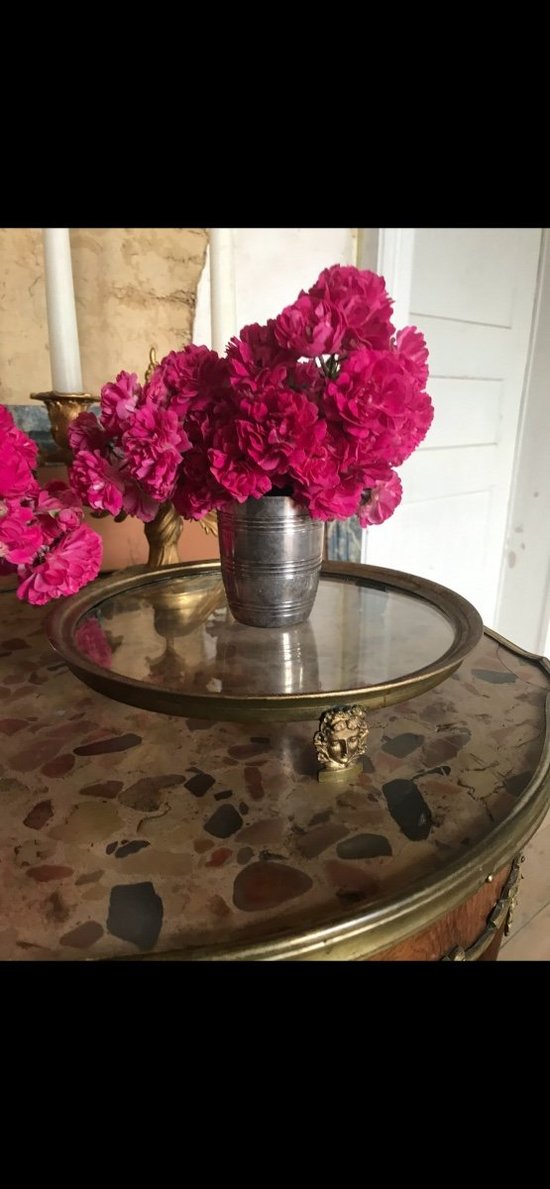 Gilded Bronze Empire Top Tray