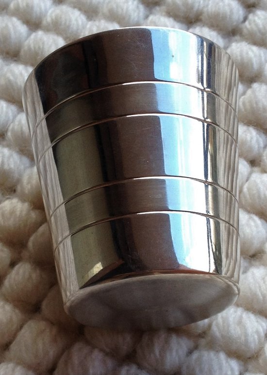 Pretty cup in silver metal Goldsmith Fabre, Paris