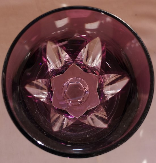 4 große Weißwein- / Römergläser in Doppelkristall, Modell Ségovie Sèvres