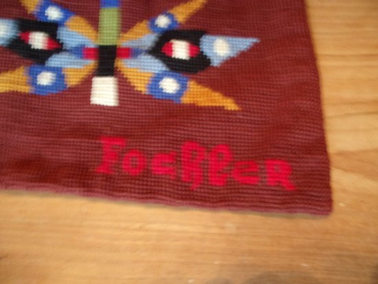Tapestry of aprés M Fochler of the workshops of contemporary art the lice year 1960
