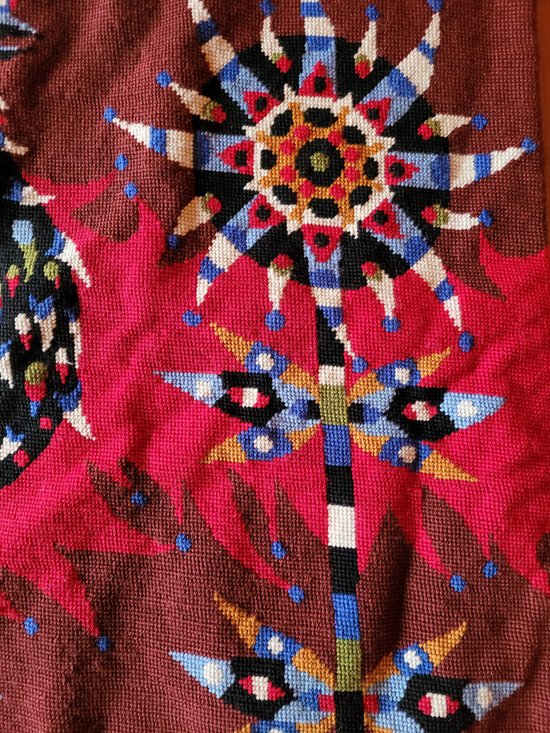 Tapestry of aprés M Fochler of the workshops of contemporary art the lice year 1960