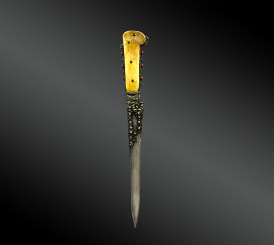 COLTELLO chiamato Kard - Turchia, periodo ottomano - Prima metà del XIX secolo