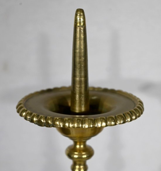 Pair of Gilded Bronze Candle Picks - 2nd half XIXth century
