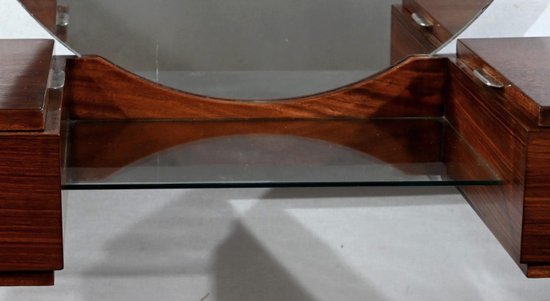 Coiffeuse Paquebot en Palissandre, Art Déco – Début XXe