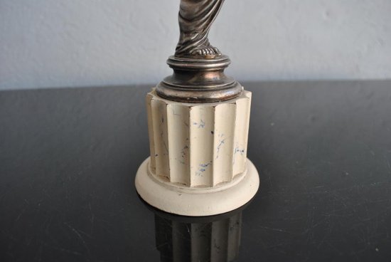 Bouchon De Radiateur 1900 Mascotte Au Grotesque            