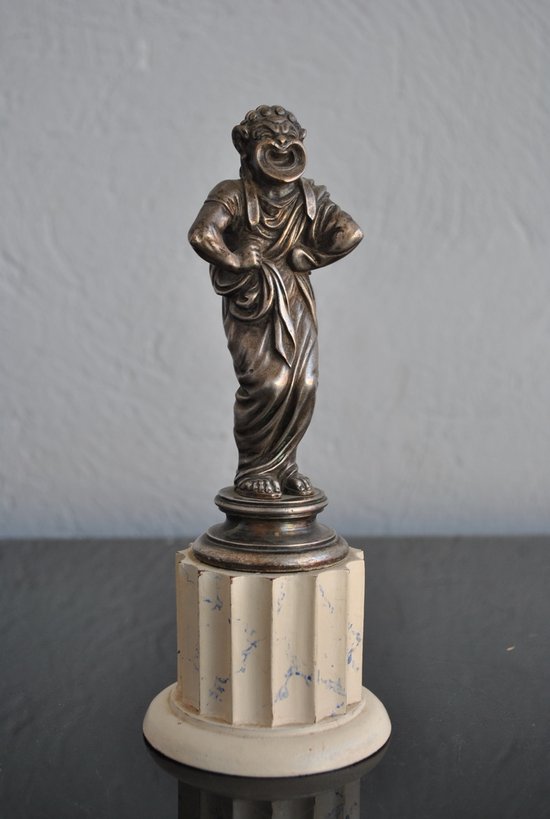 Bouchon De Radiateur 1900 Mascotte Au Grotesque            
