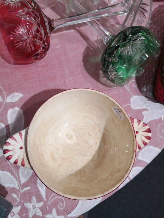 Service de table Longwy en faïence modèle Marseille 45 pièces